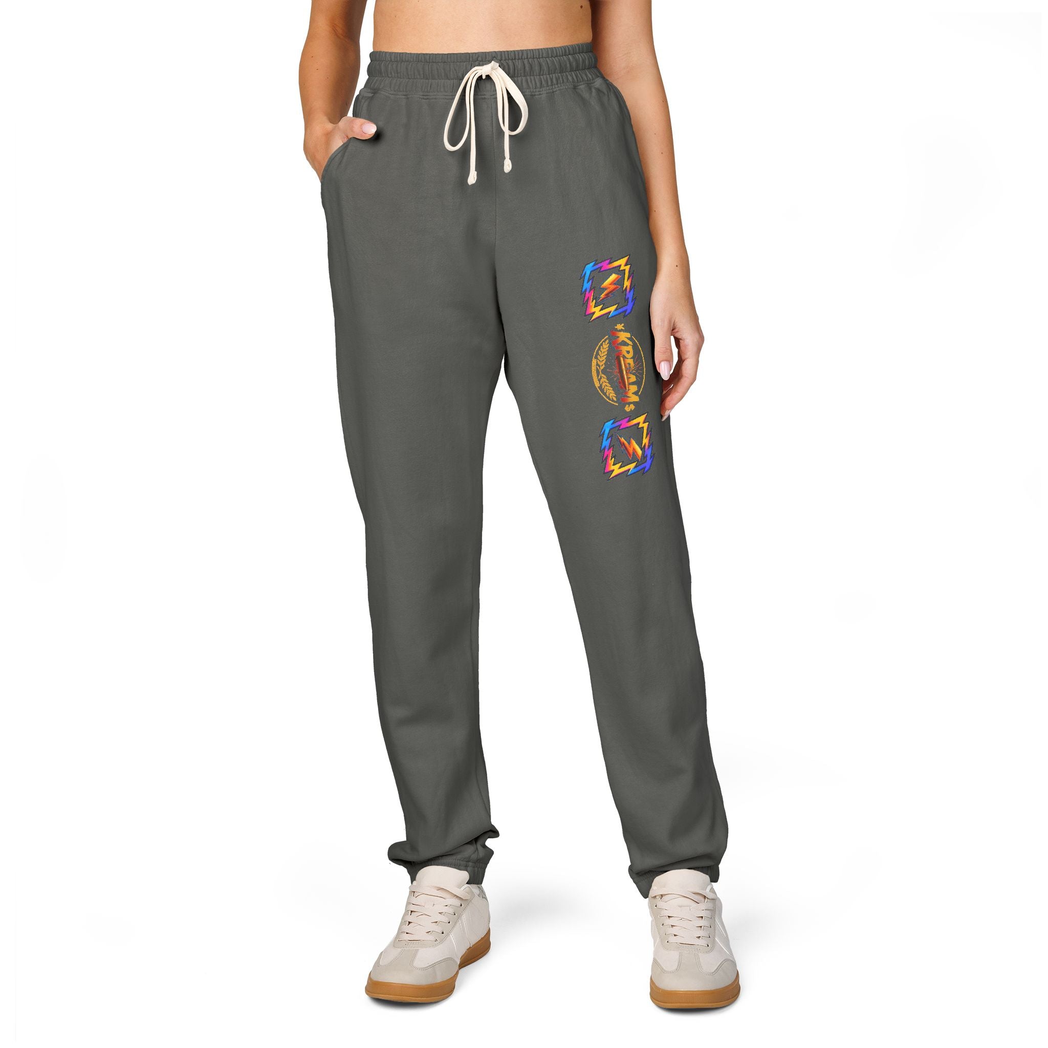 KREAM “Neo Vault” Unisex Sweatpants – Street Royalty in Motion