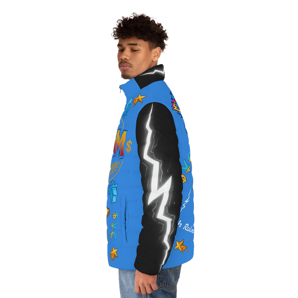 Néo-Sushi édition “Ice Hustle” Puffer Jacket —