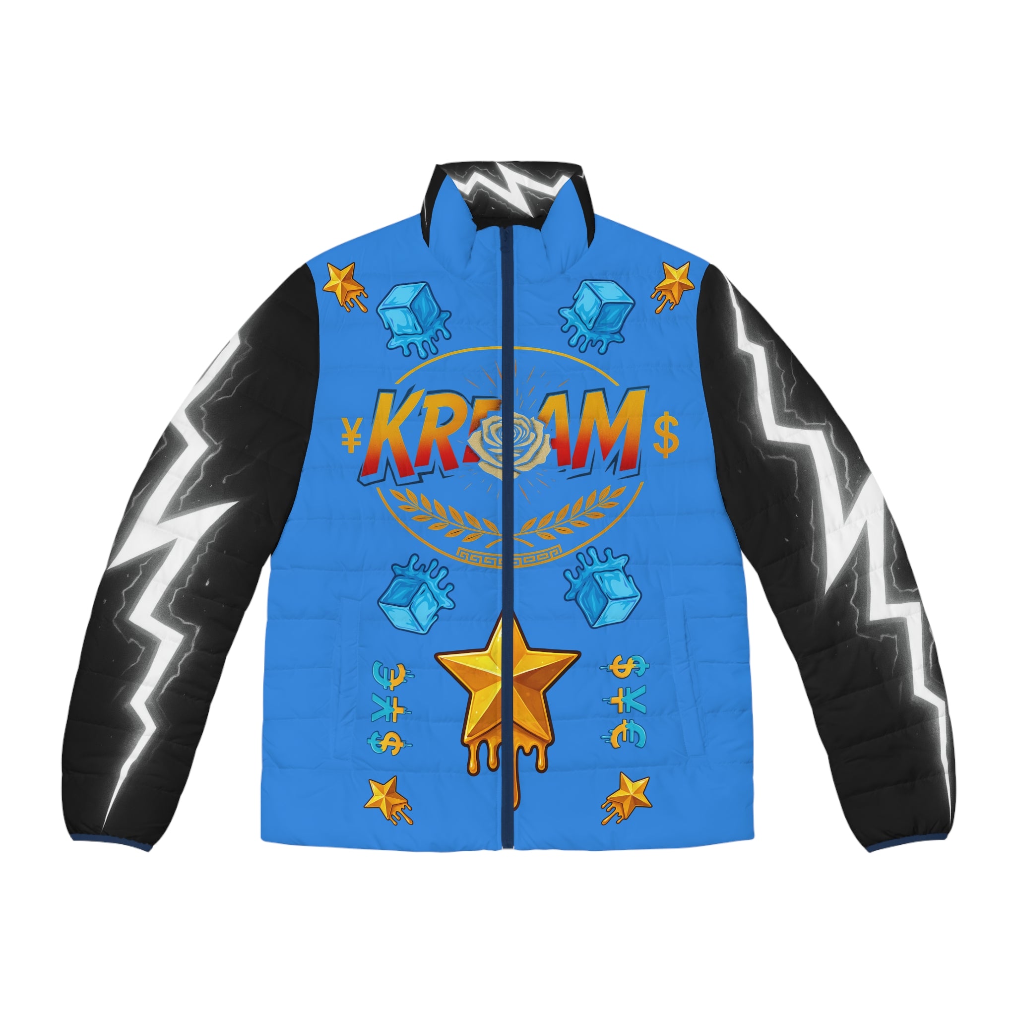 Néo-Sushi édition “Ice Hustle” Puffer Jacket —