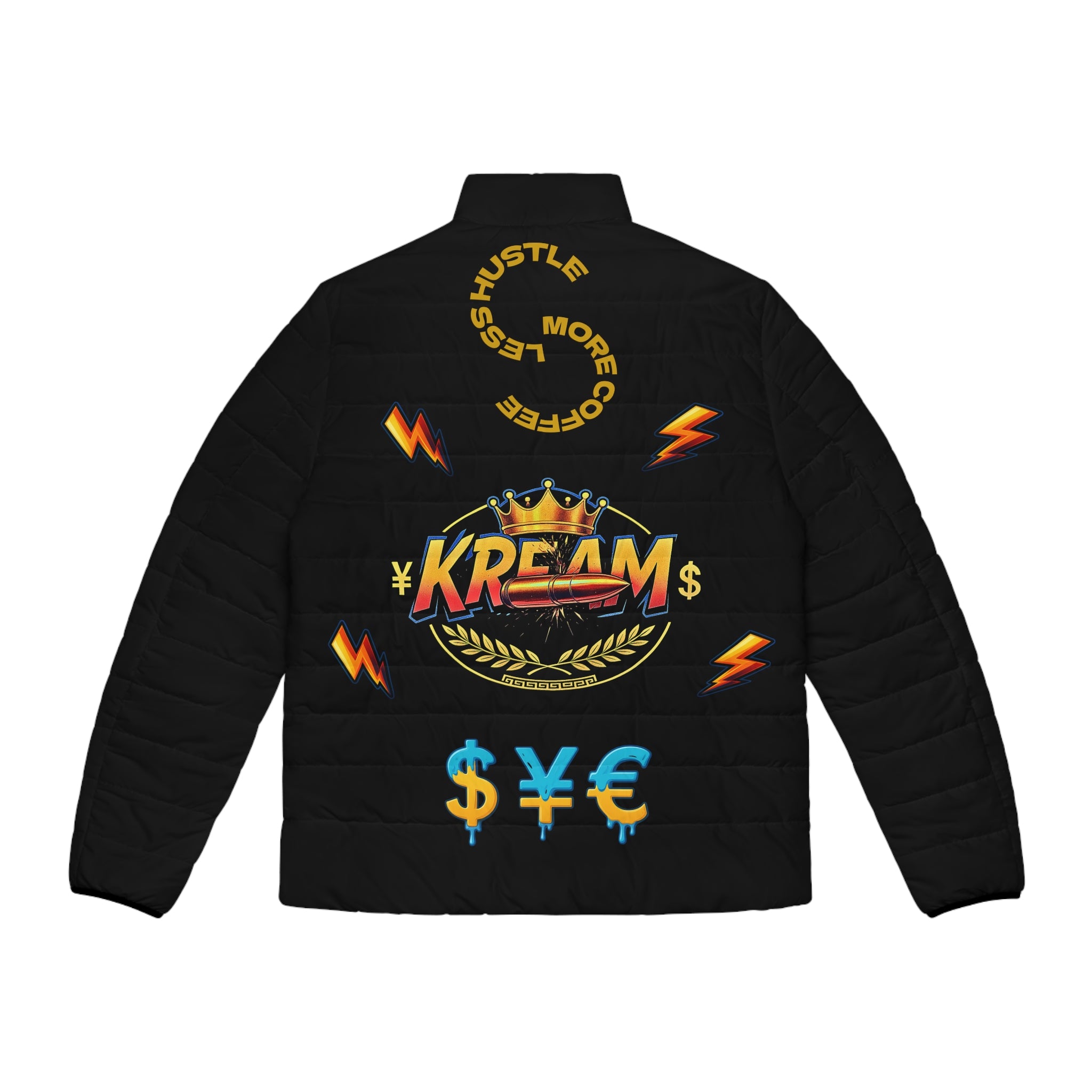 Yasko¥KREAM$ “Ice Hustle” Puffer Jacket — Limited to 1000 Worldwide