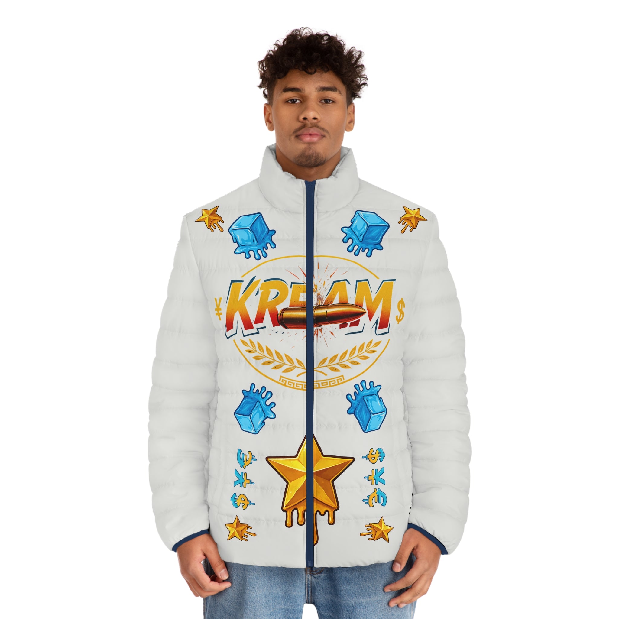 Classic/Sushi collection of ¥KREAM$ “Ice Hustle” Puffer Jacket —