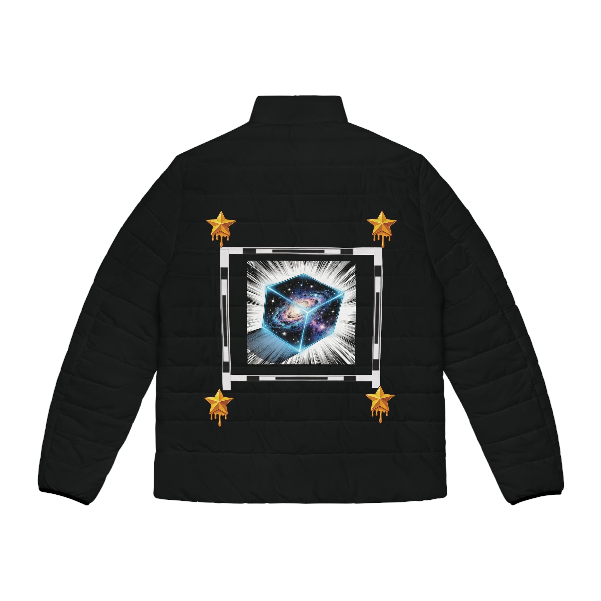 Doudoune  Street-Luxe “KREAM Currency Drip” – Édition Signature