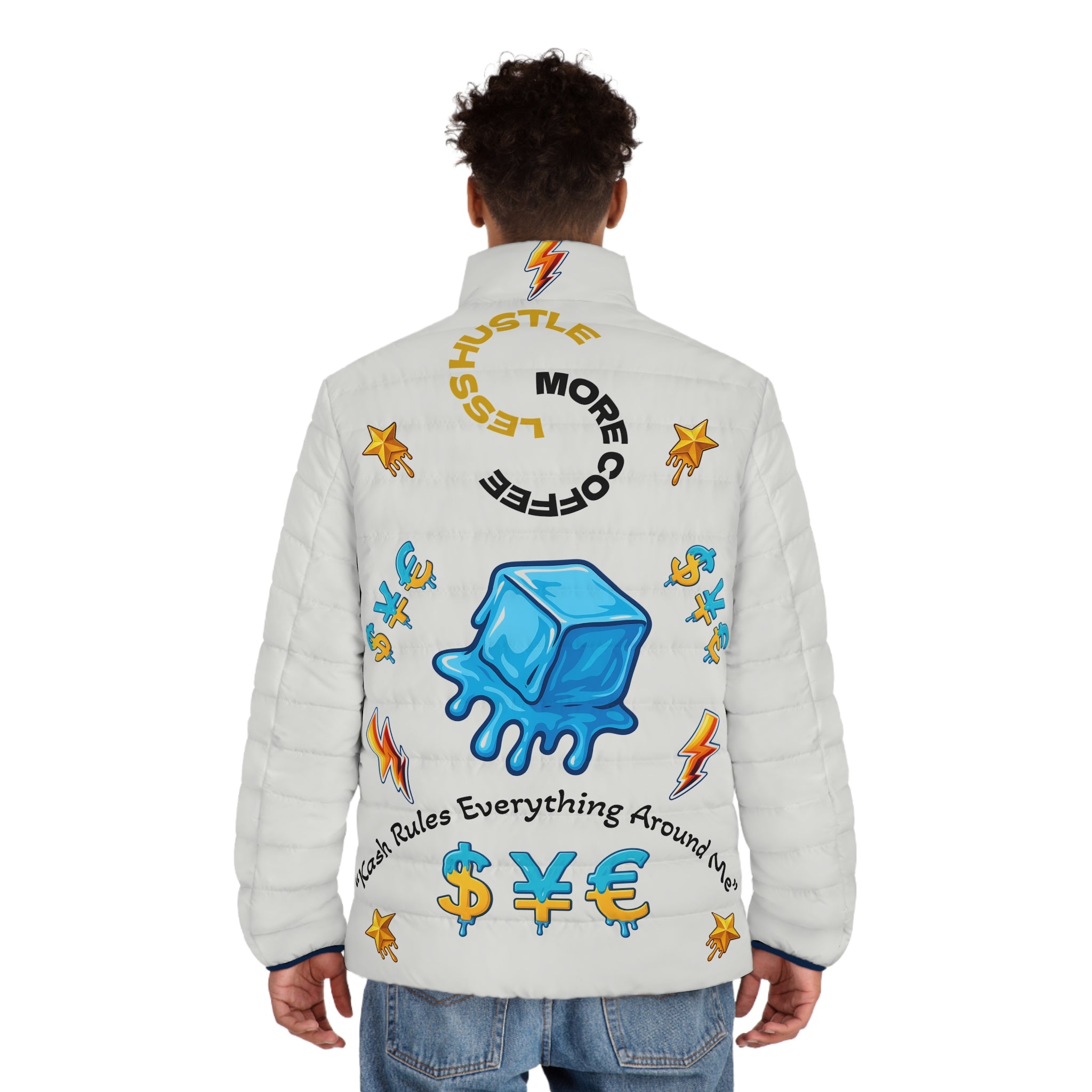 Classic/Sushi collection of ¥KREAM$ “Ice Hustle” Puffer Jacket —