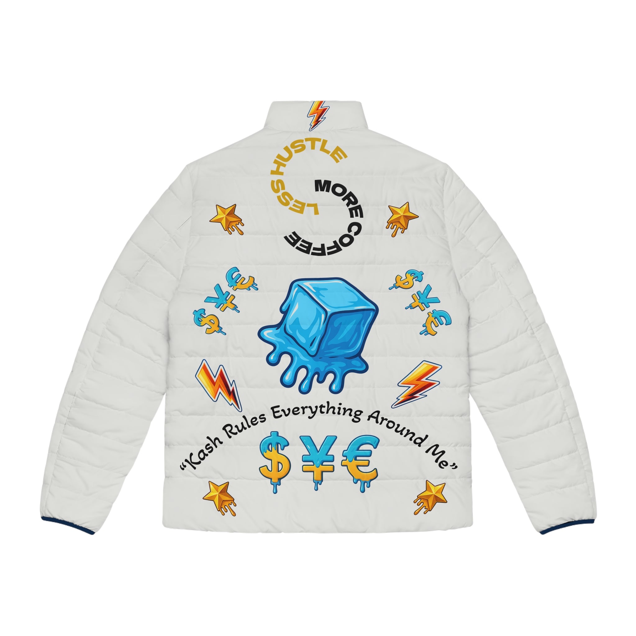 Classic/Sushi collection of ¥KREAM$ “Ice Hustle” Puffer Jacket —