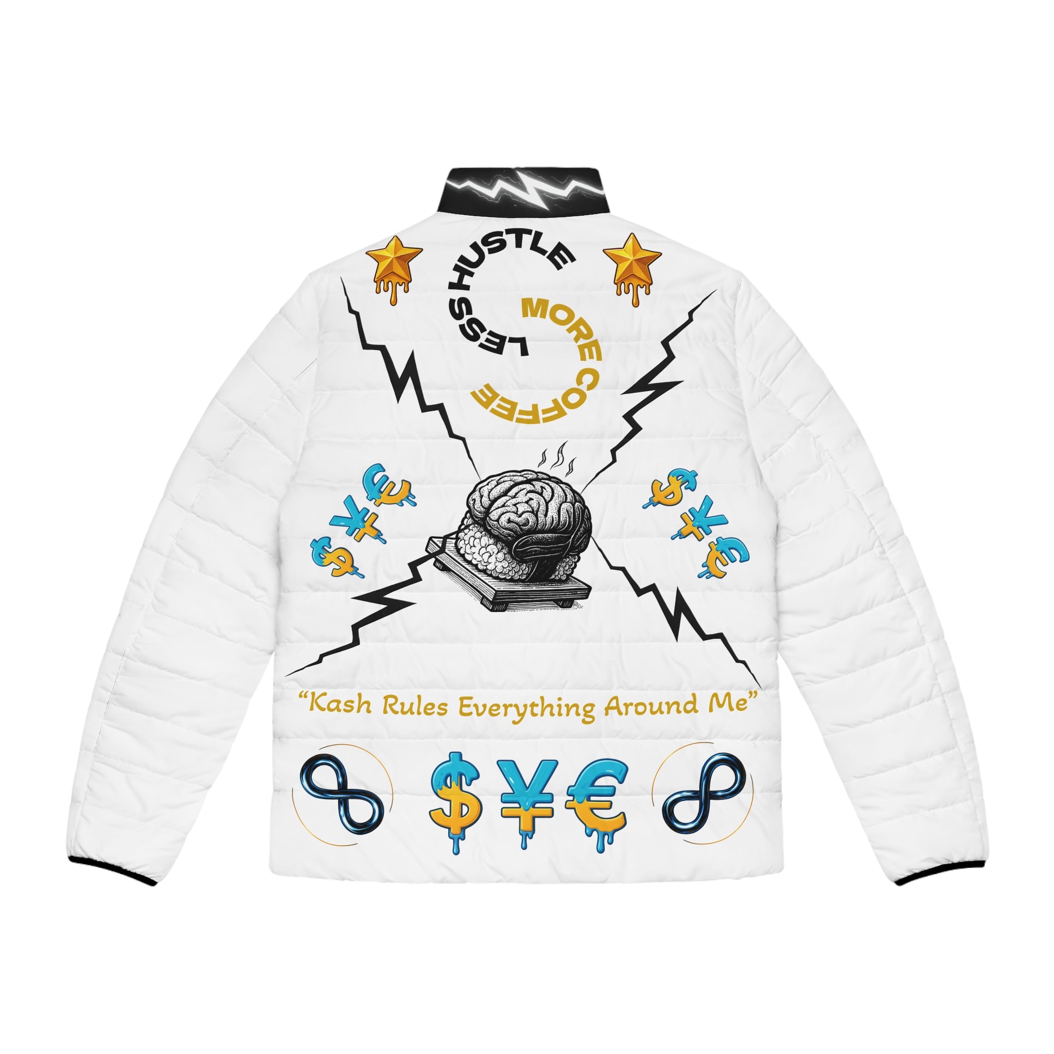 Classic/Sushi collection of ¥KREAM$ “Ice Hustle” Puffer Jacket —