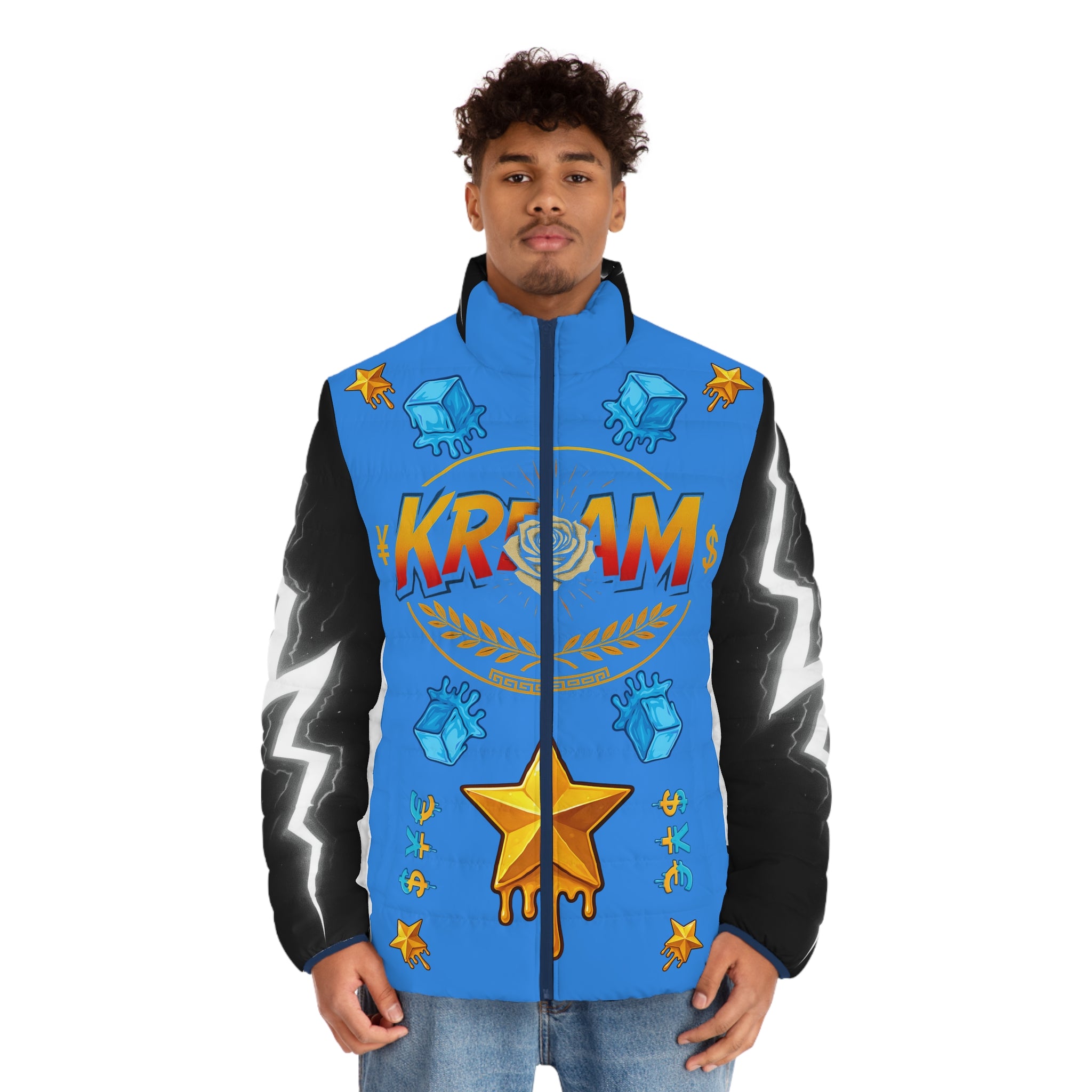 Néo-Sushi édition “Ice Hustle” Puffer Jacket —