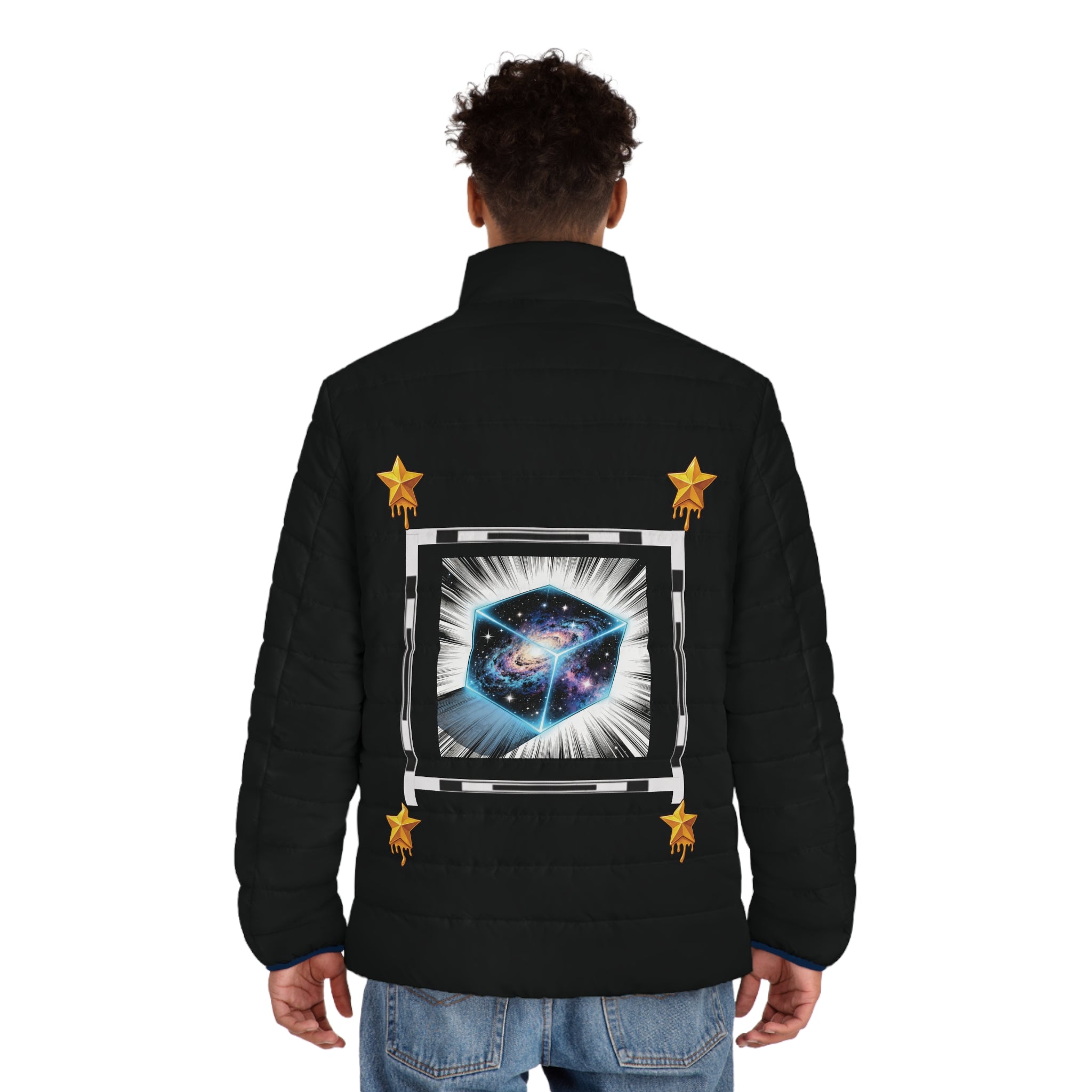 Doudoune  Street-Luxe “KREAM Currency Drip” – Édition Signature